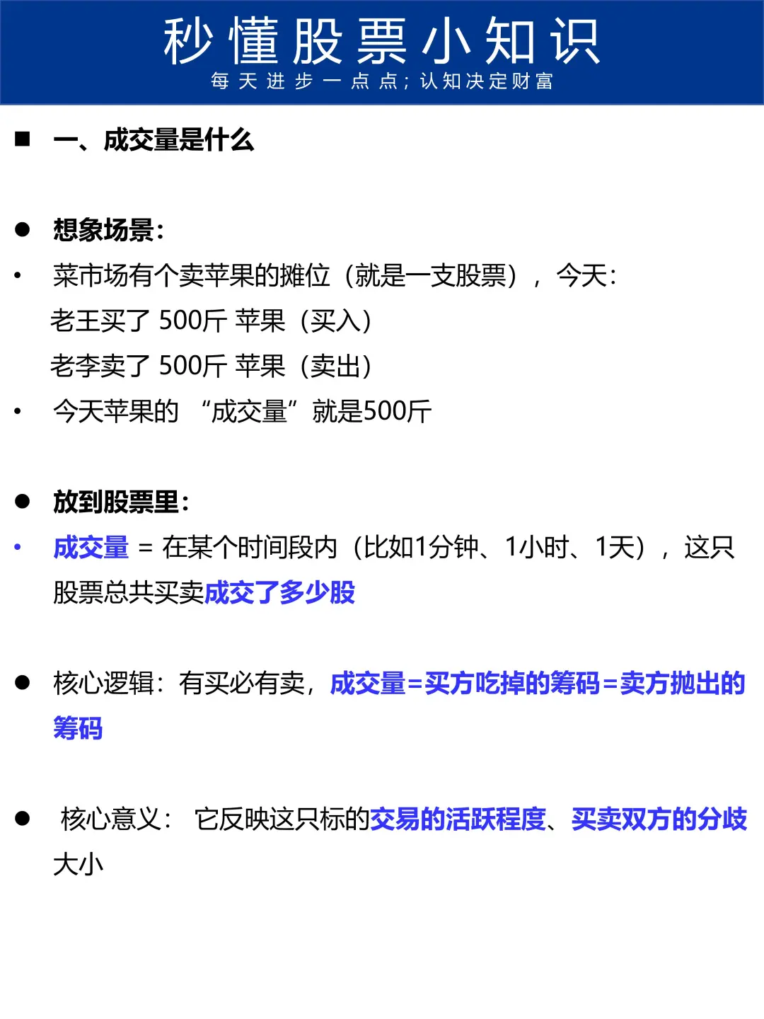 秒懂股票第14期:一文秒懂成交量-大靠谱指标