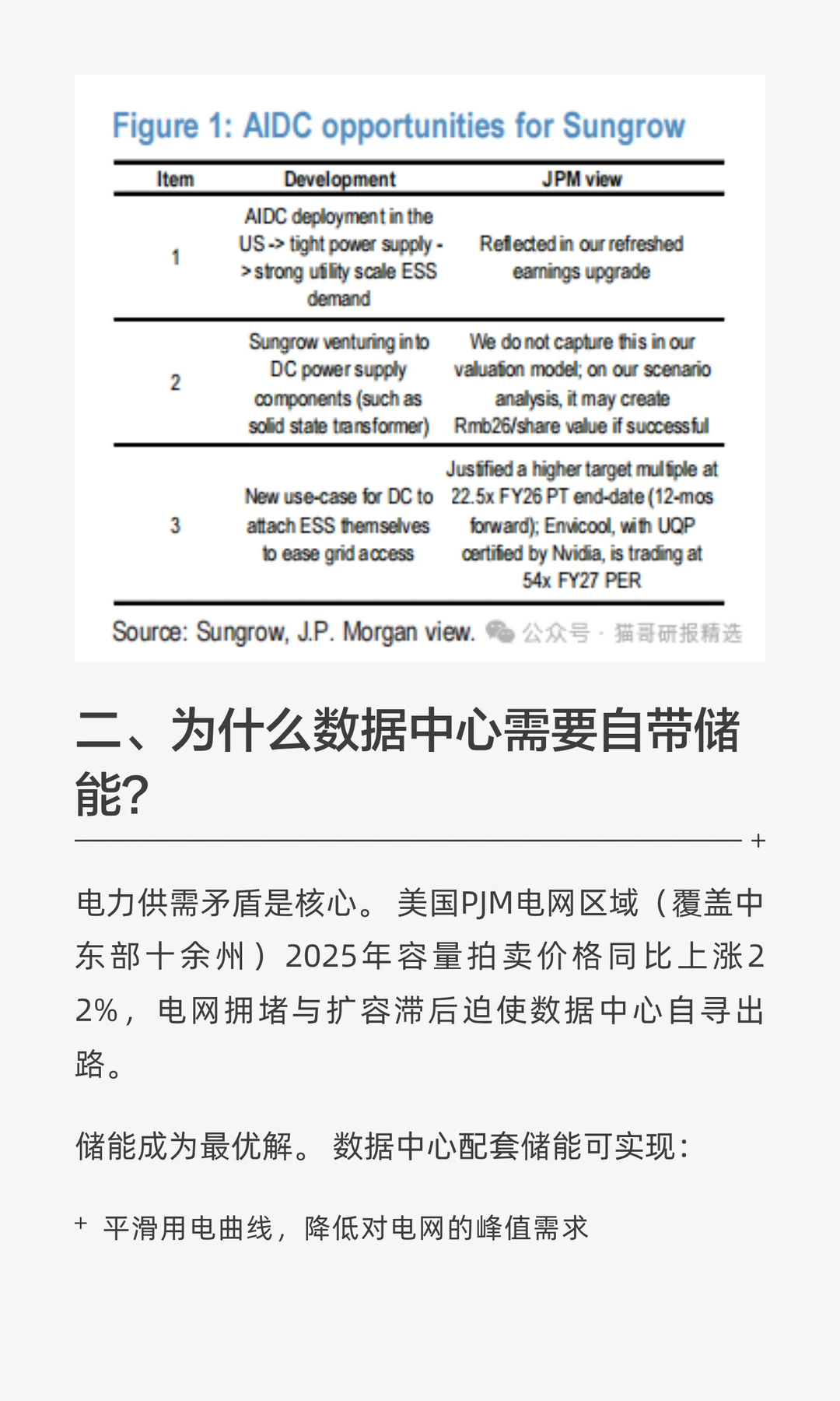 摩根大通研报解读：目标价上调186%阳光电