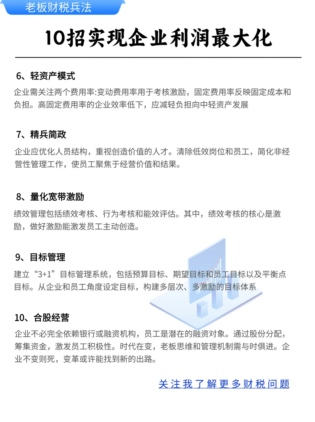 10招实现企业利润最大化