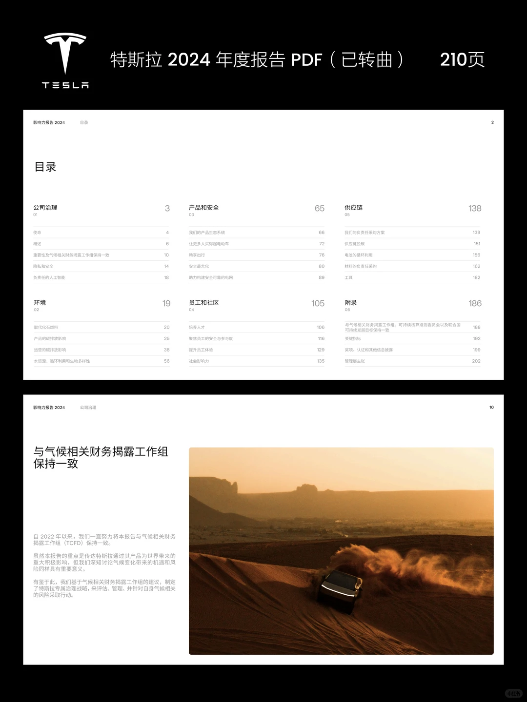 特斯拉年度报告就是优秀