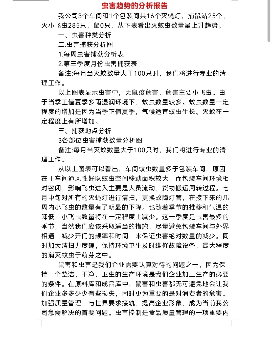 虫害趋势分析报告：揭示未来虫害走向