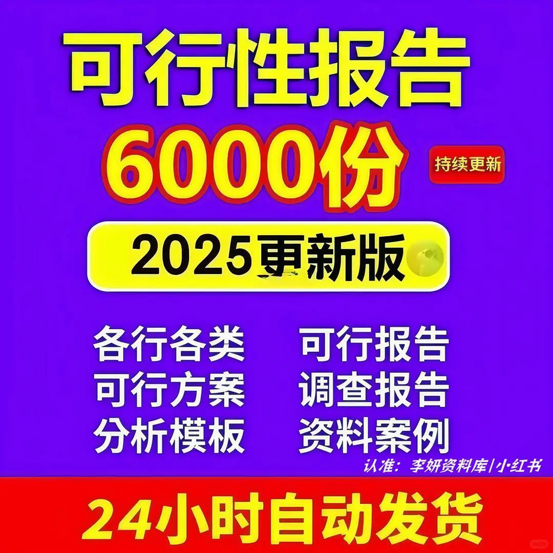 项目可行性研究分析报告：一站式搞定融资投资难题