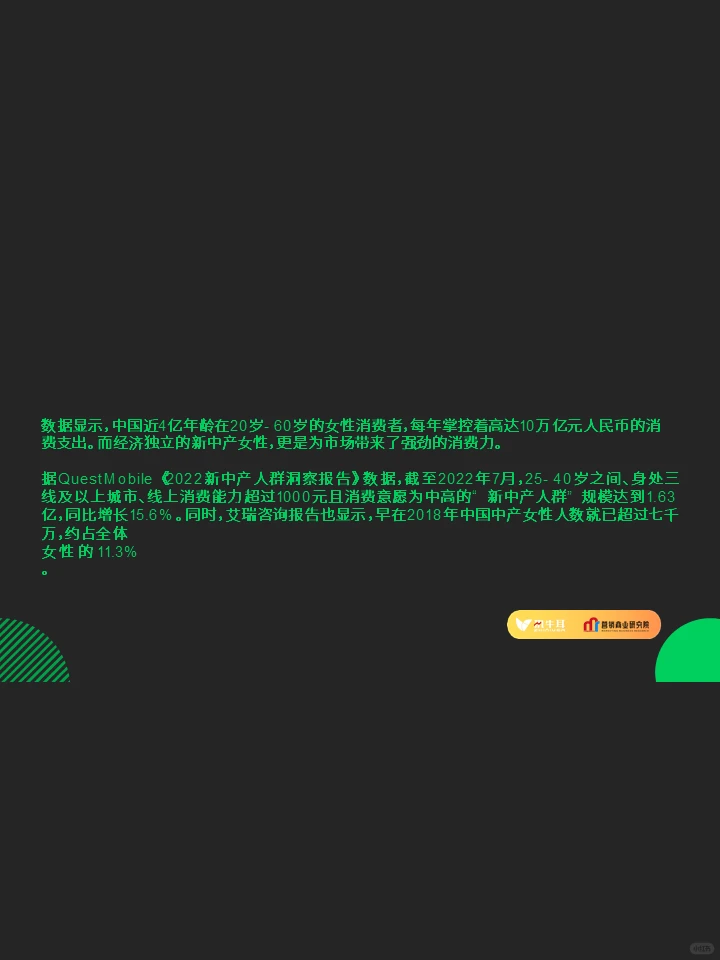 行业报告｜“新中产女性”消费洞察