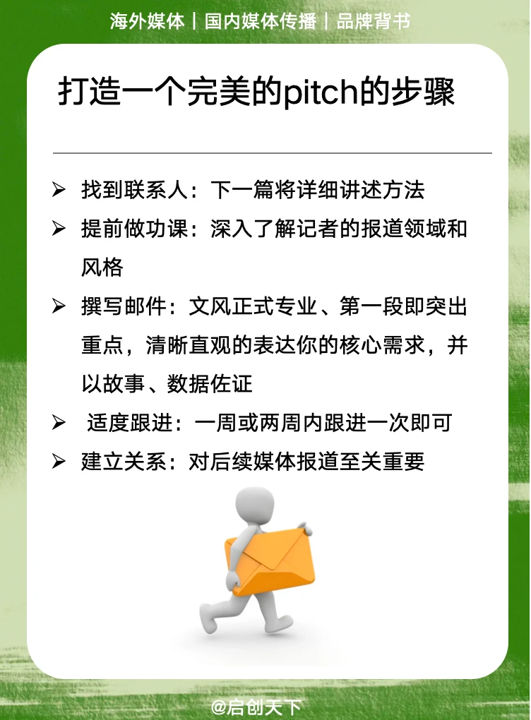 海外PR发稿|如何打造回复率高的pitch邮件