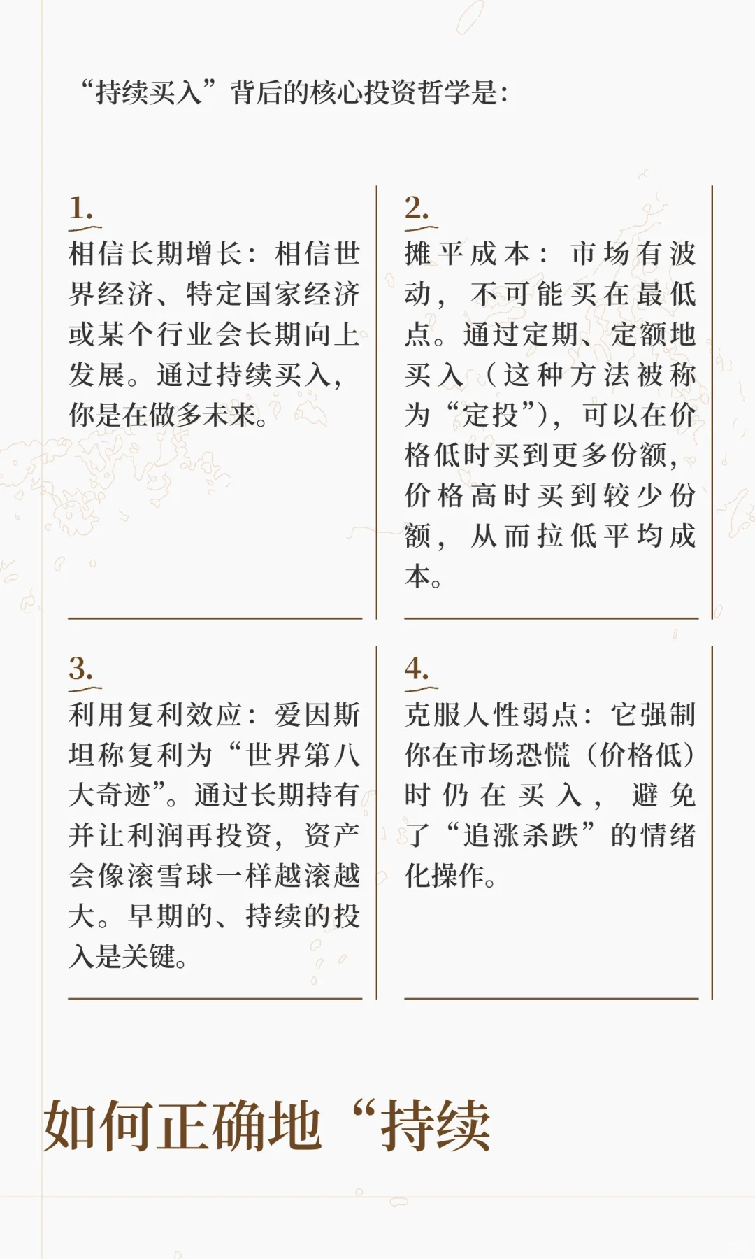 持续买入资产+时间杠杆=复利奇迹