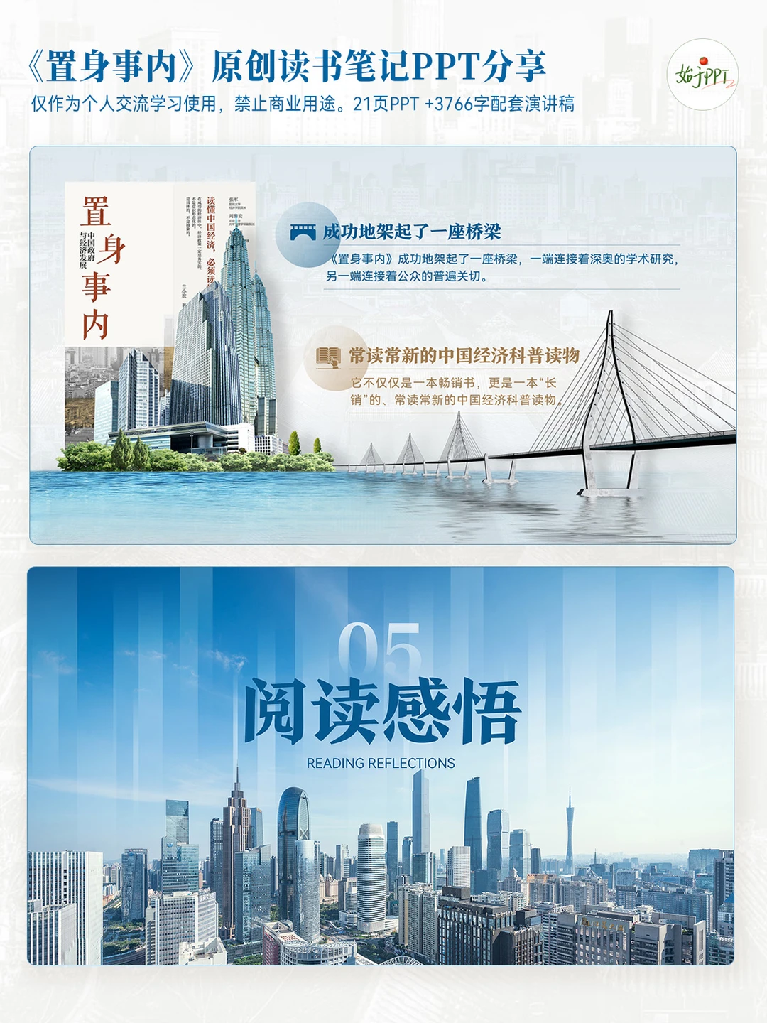 读懂中国经济！《置身事内》读书PPT分享