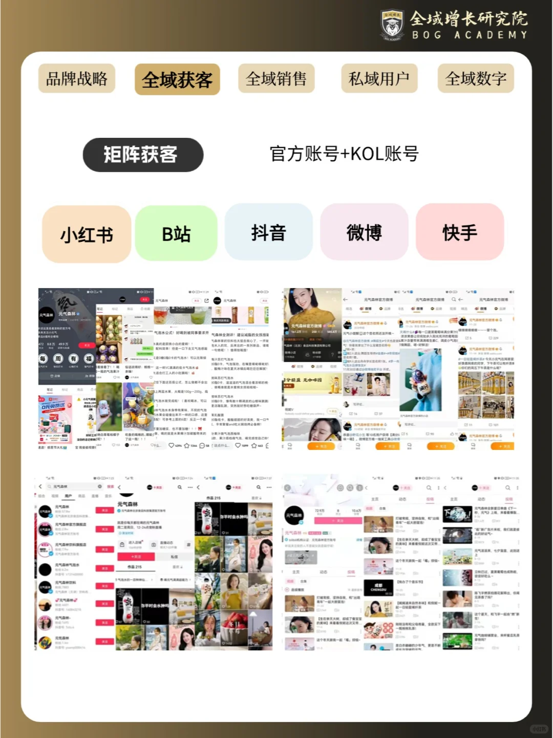 品牌案例 | 元气森林的全域增长模式分析