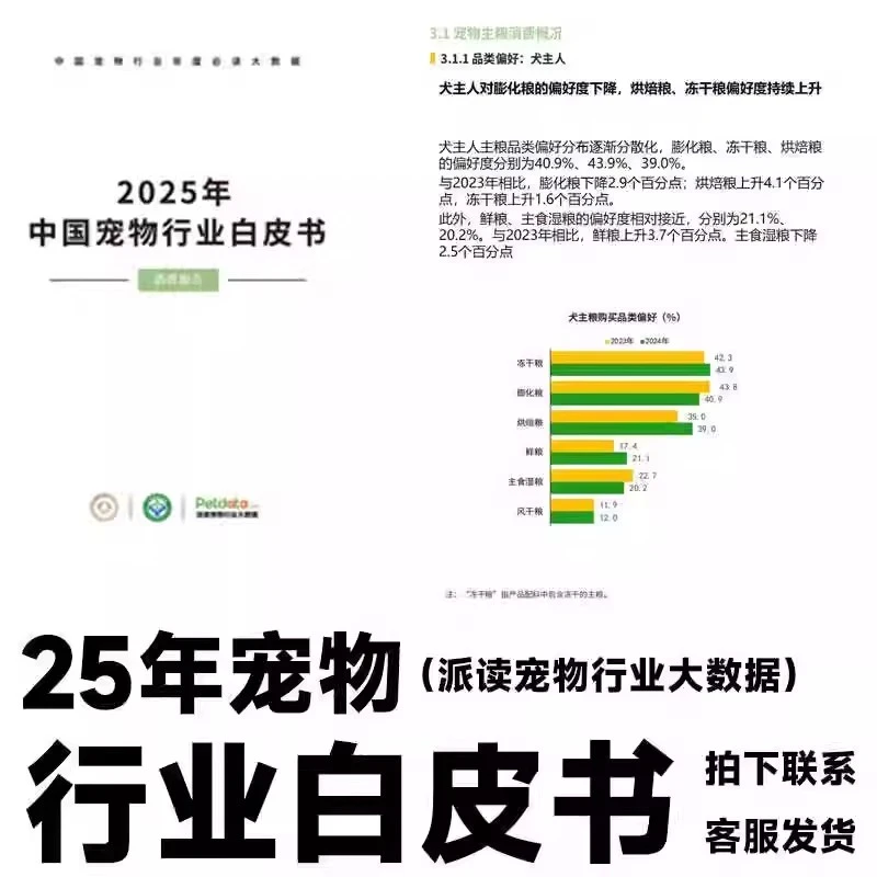 ?2025宠物白皮书｜养宠人必看！