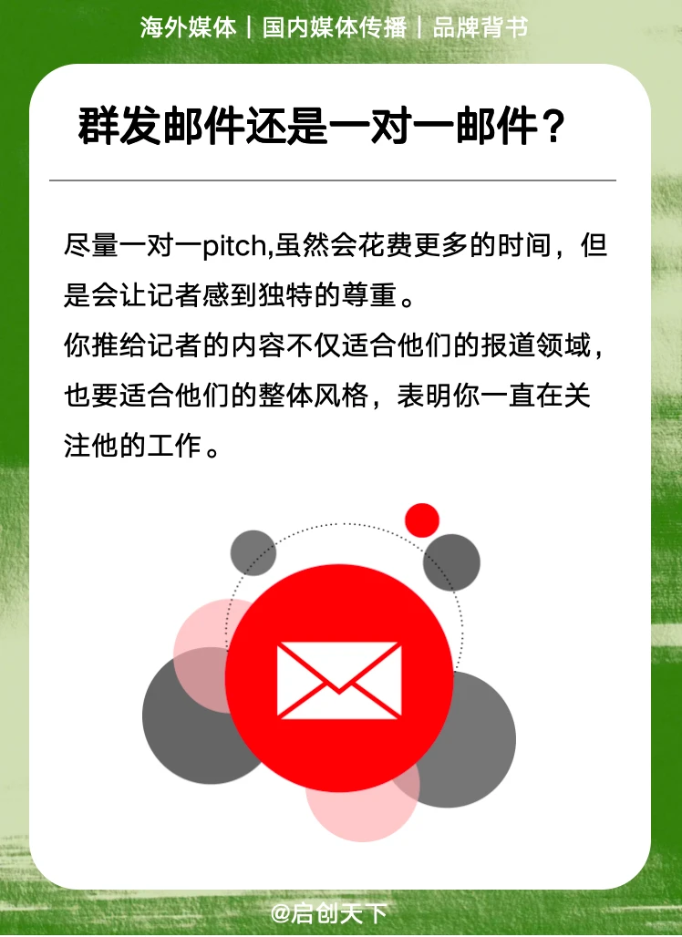 海外PR发稿|如何打造回复率高的pitch邮件