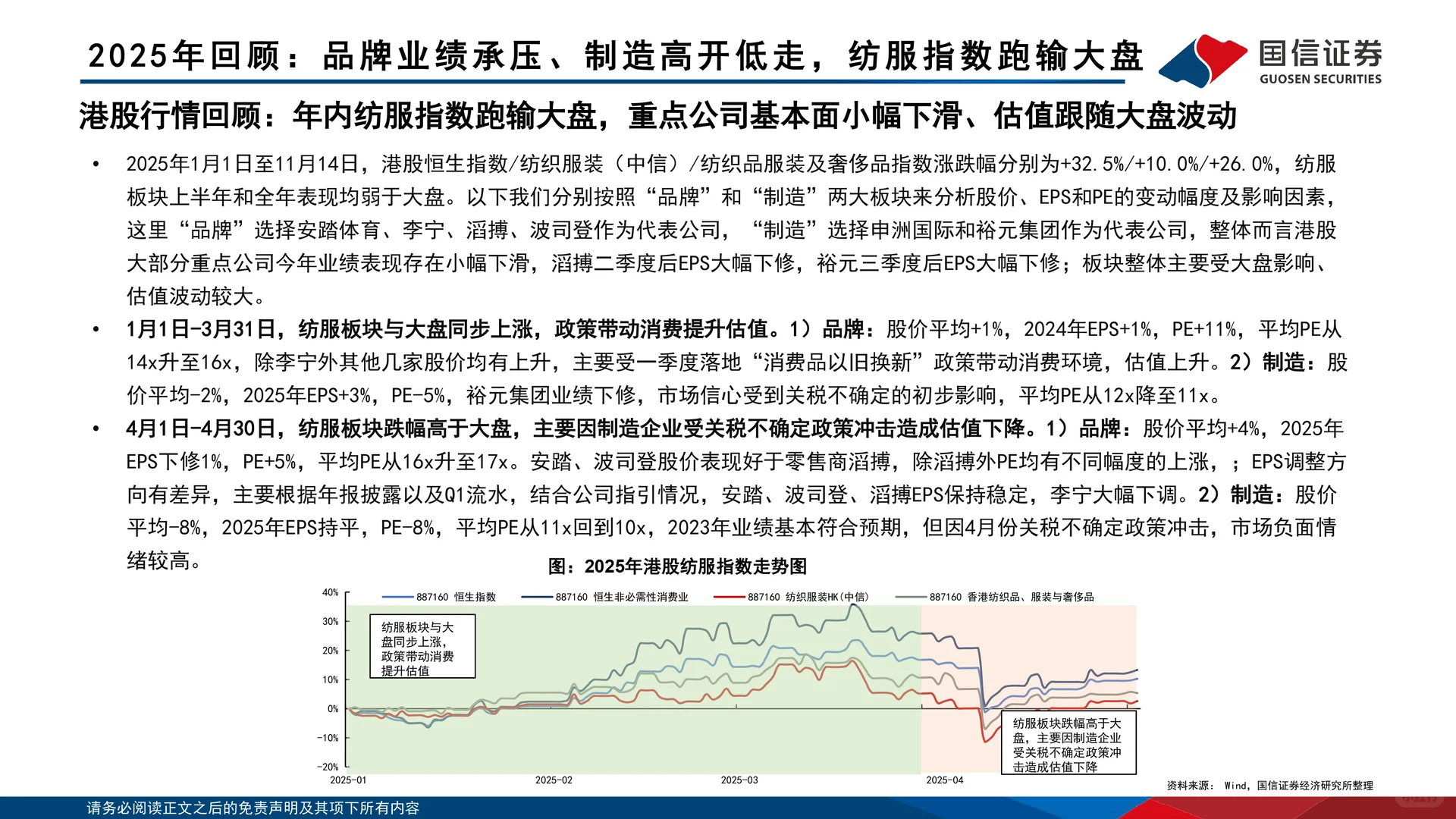 纺织服装2026年度投资策略