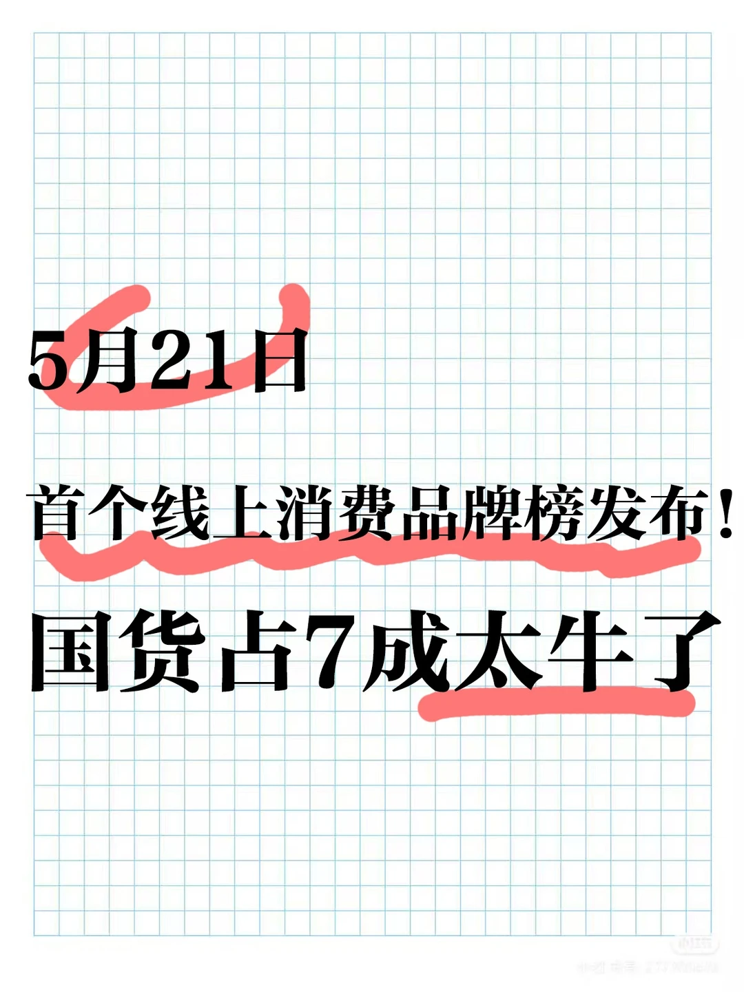 首个线上消费品牌榜发布!国货占7成太牛了