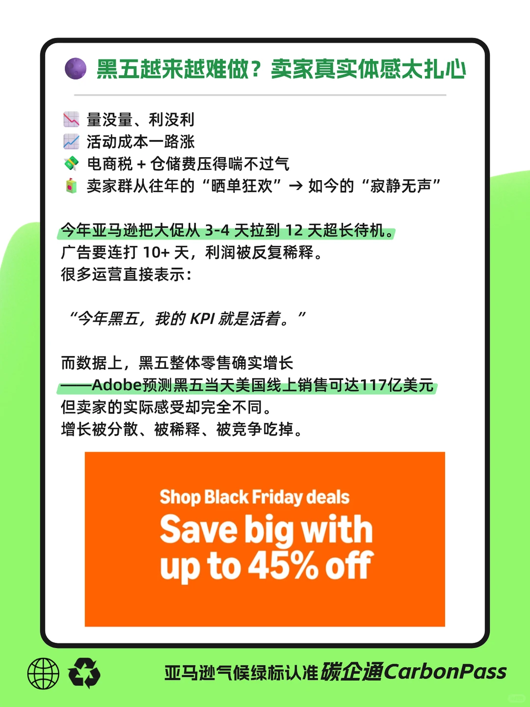 黑五沉默？卖家靠一个绿标逆势突围！