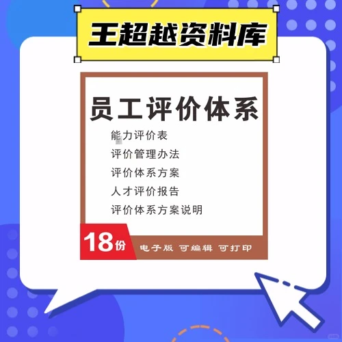 企业员工能力评价体系管理方案报告
