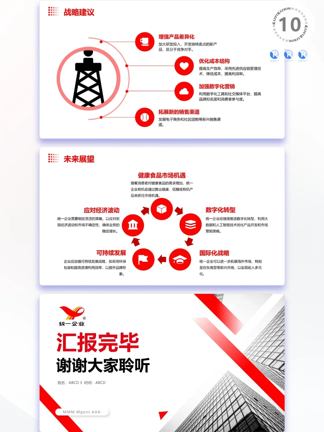 【174】统一-品牌简介市场营销策略PPT