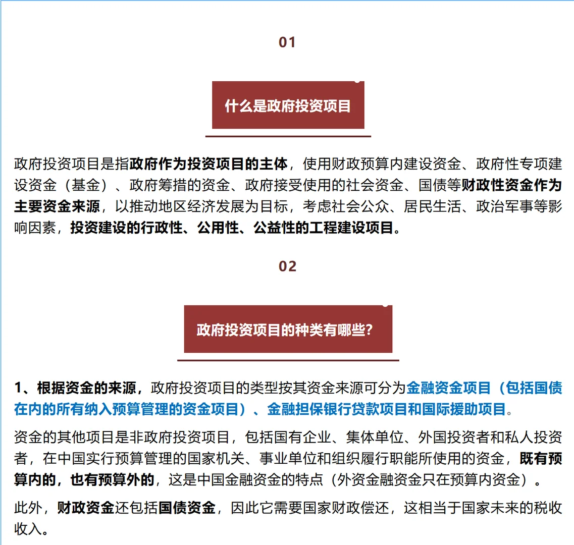 政府投资项目审批流程图及相关问题梳理