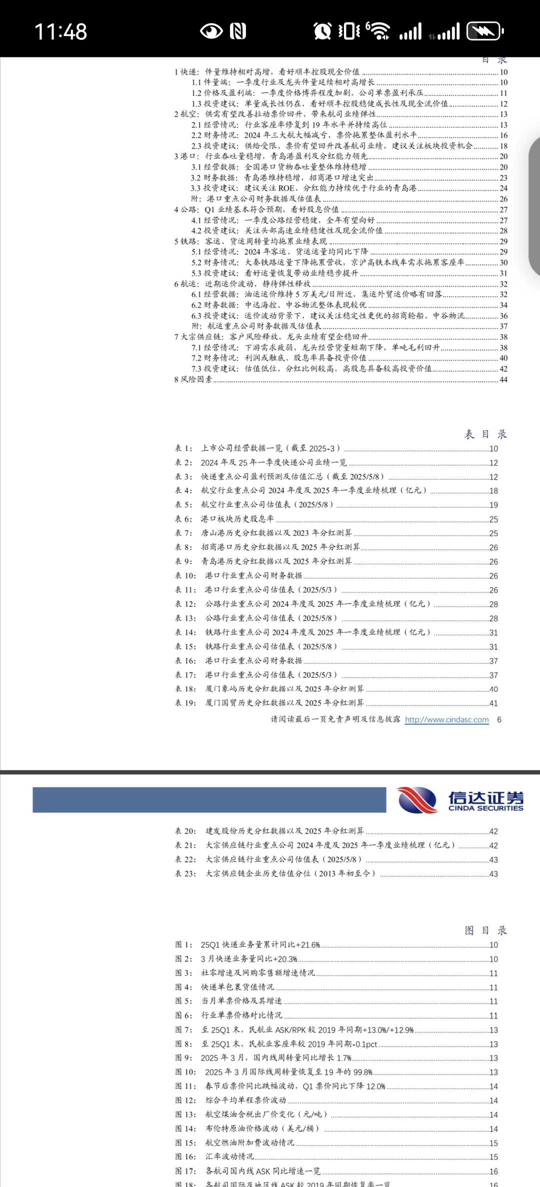 交通运输行业一季度总结报告