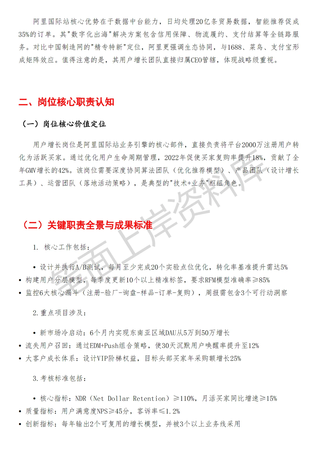 阿里国际站用户增长