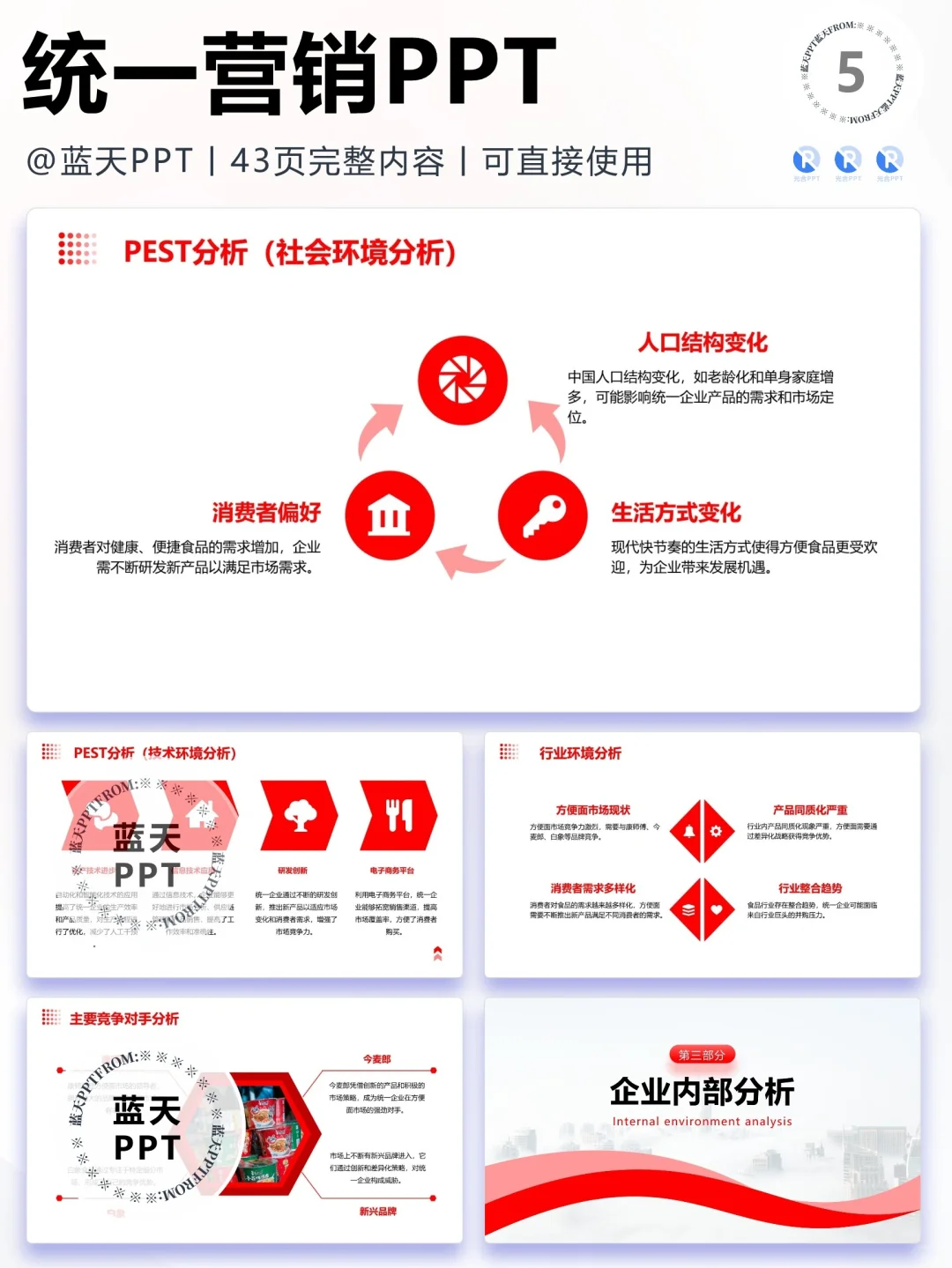 【174】统一-品牌简介市场营销策略PPT