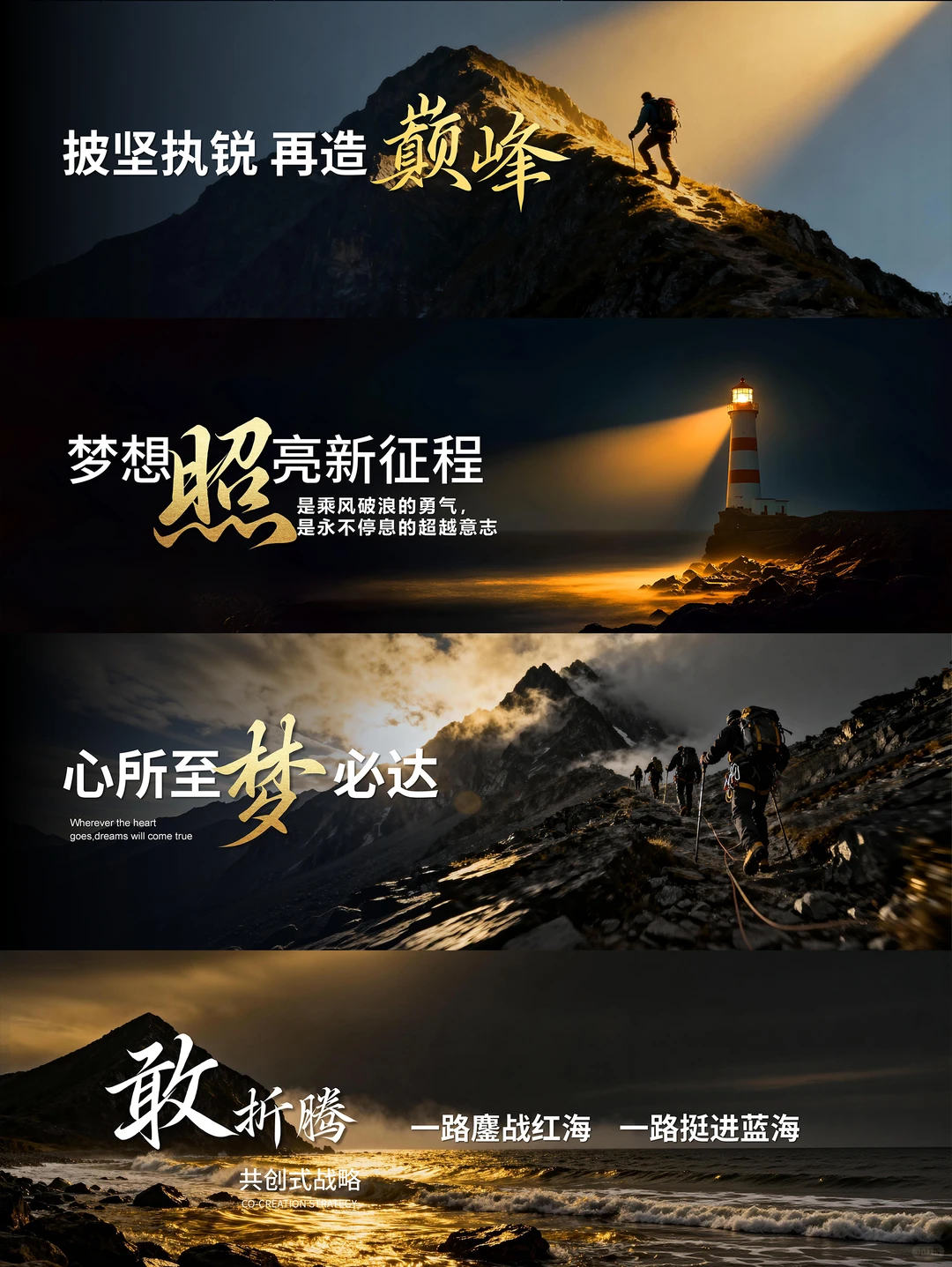 发布会宽屏PPT丨超高级励志企业演讲ppt