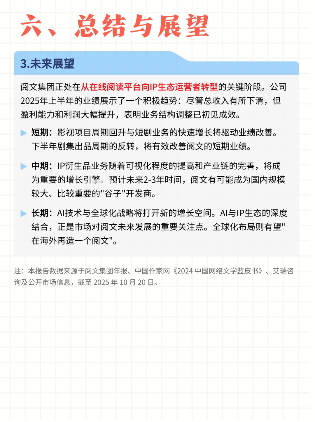 每日公司深度报告 | 第2期：阅文集团
