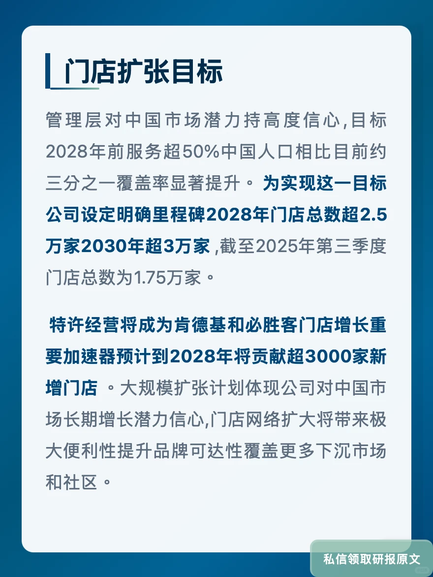 百胜中国3万家店野心!野村证券揭增长逻辑