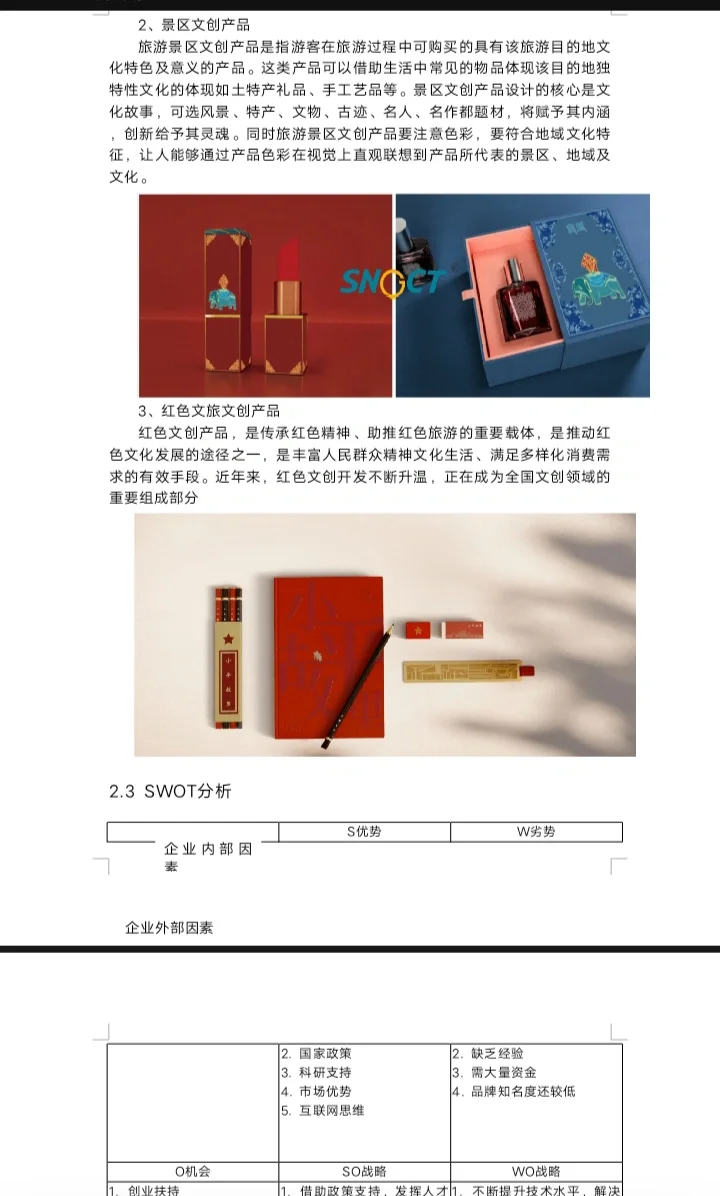 《文化创意产品计划书》.word