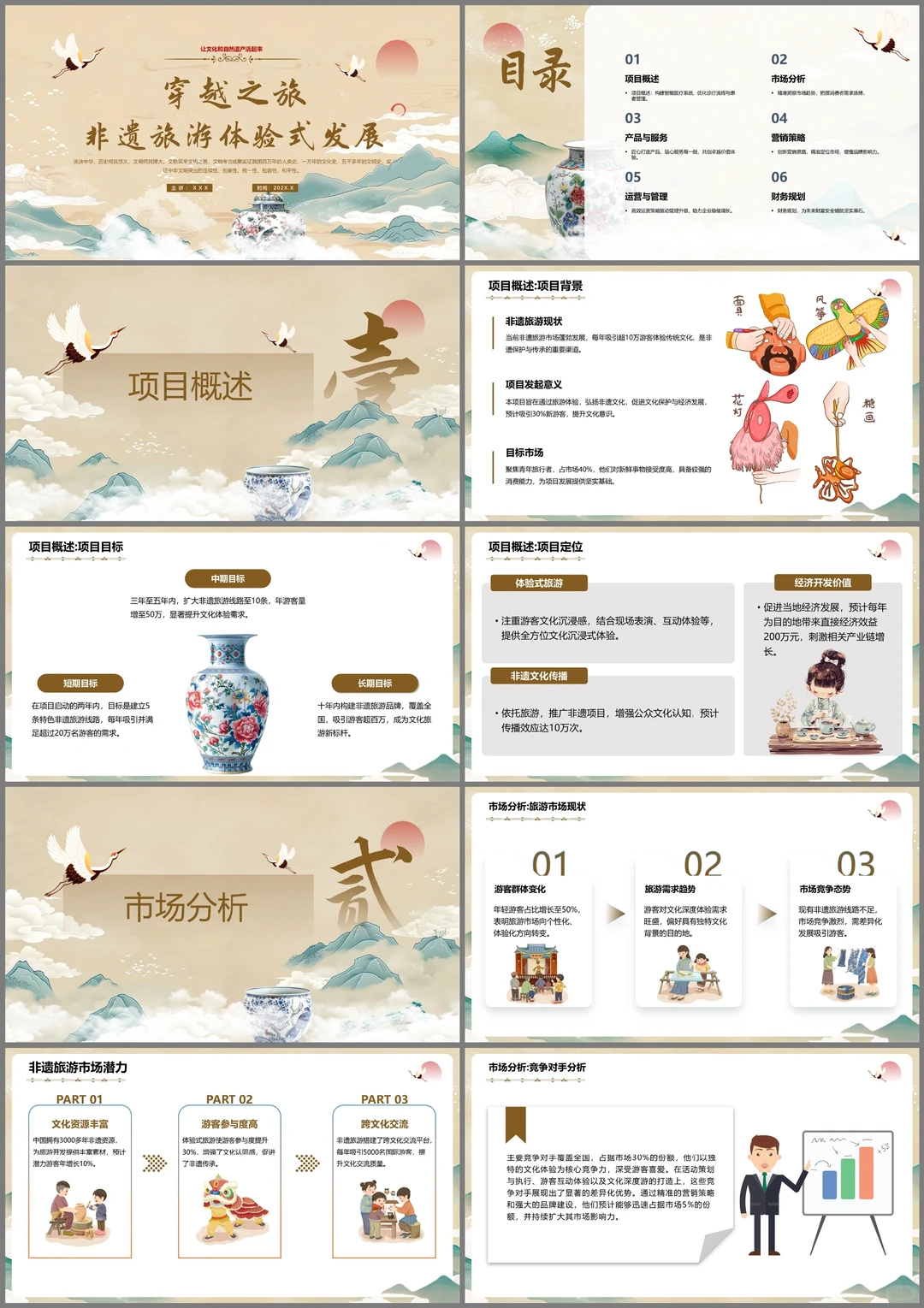 非遗旅游创新创业项目计划书！