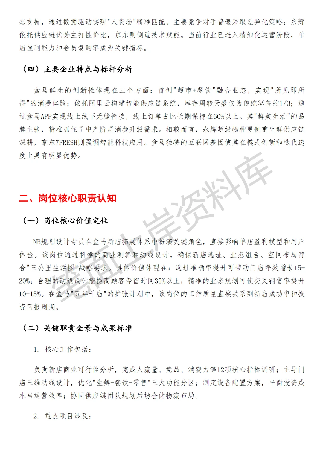 盒马NB规划设计专员