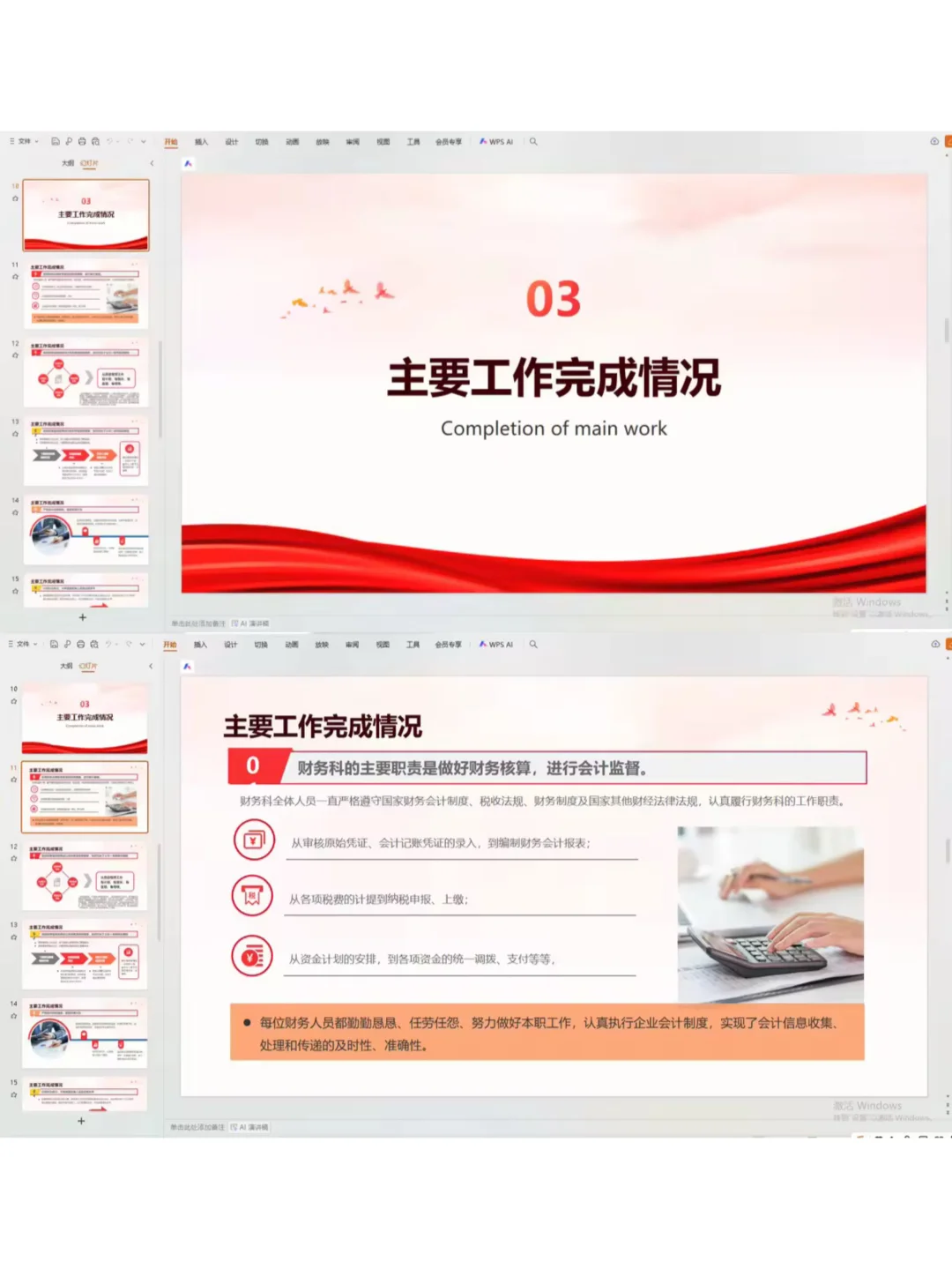 财务年终总结竟然这么实用全面…