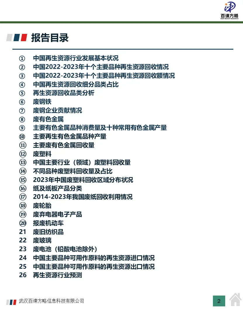 中国再生资源回收市场规模及行业分析2024