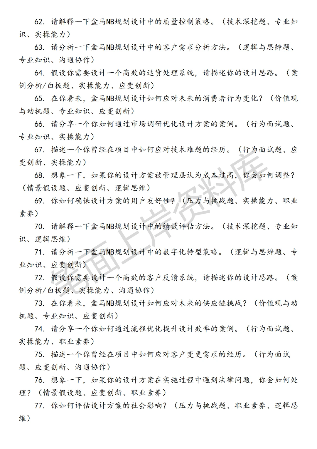 盒马NB规划设计专员