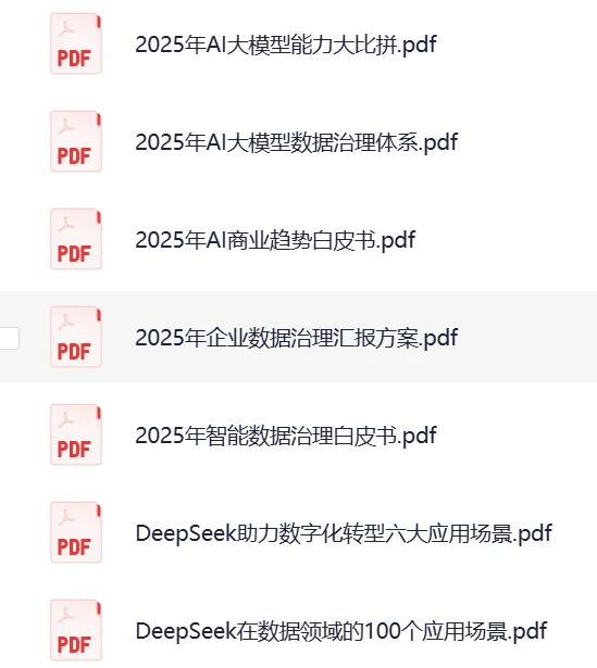 AI大模型 数据治理 白皮书 解决方案