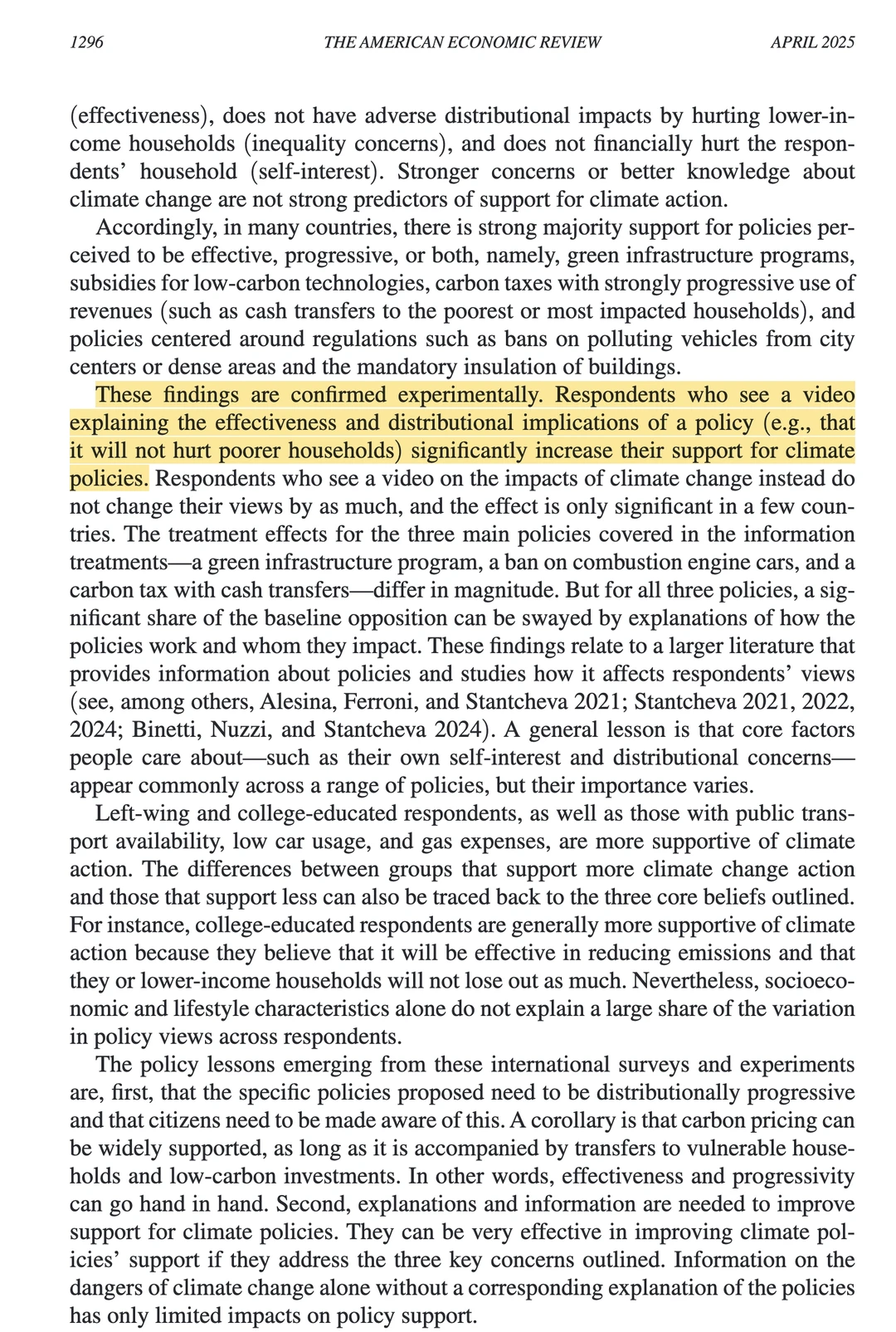 AER｜公众对气候政策的态度-全文结果可视化