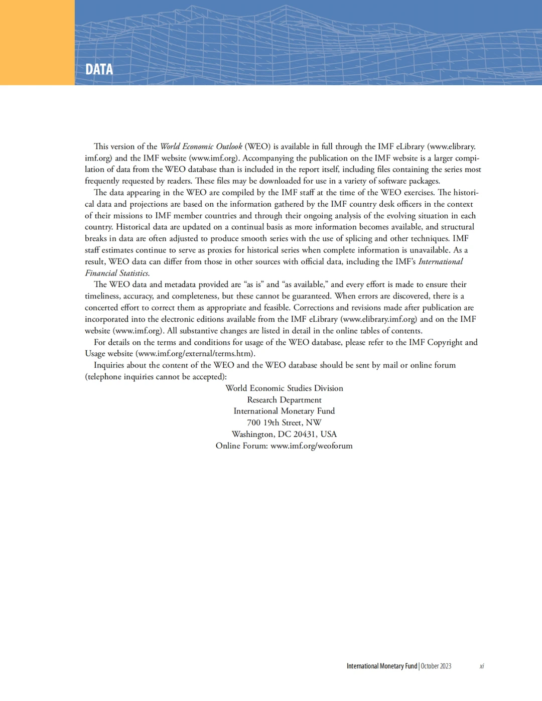 IMF-2023年世界经济展望报告-10月刊（英）