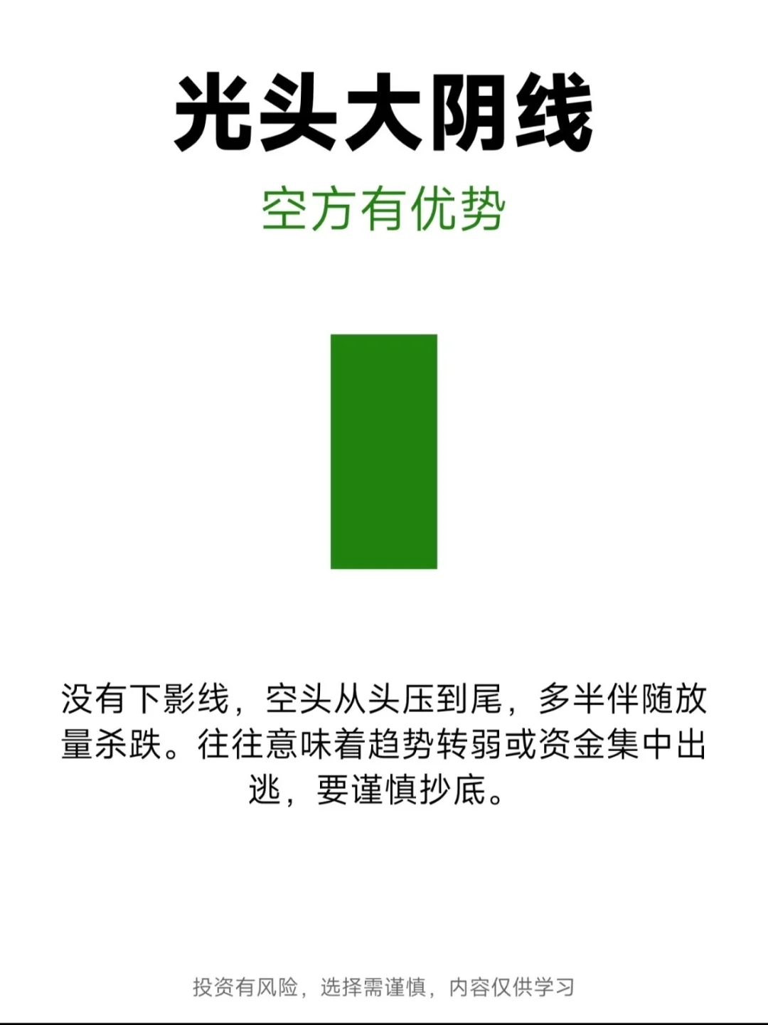 k线口诀详解：小白也能看懂???