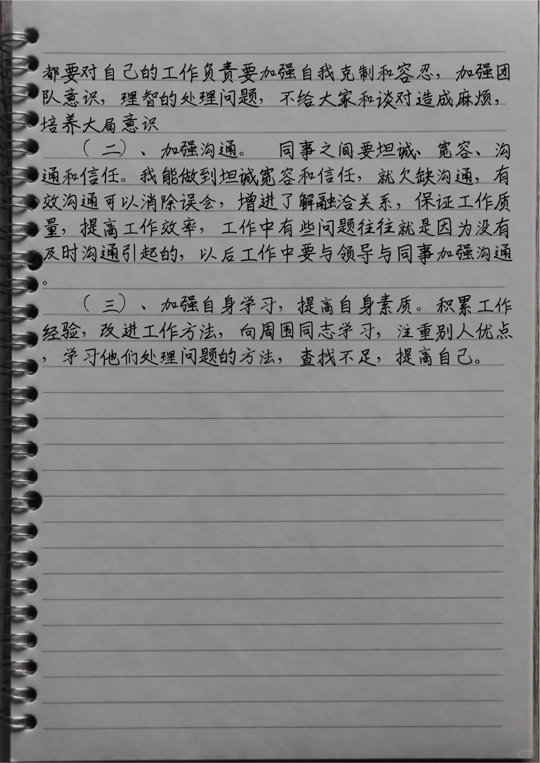 2025年个人工作总结