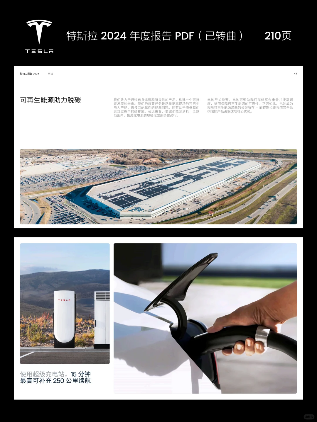 特斯拉年度报告就是优秀