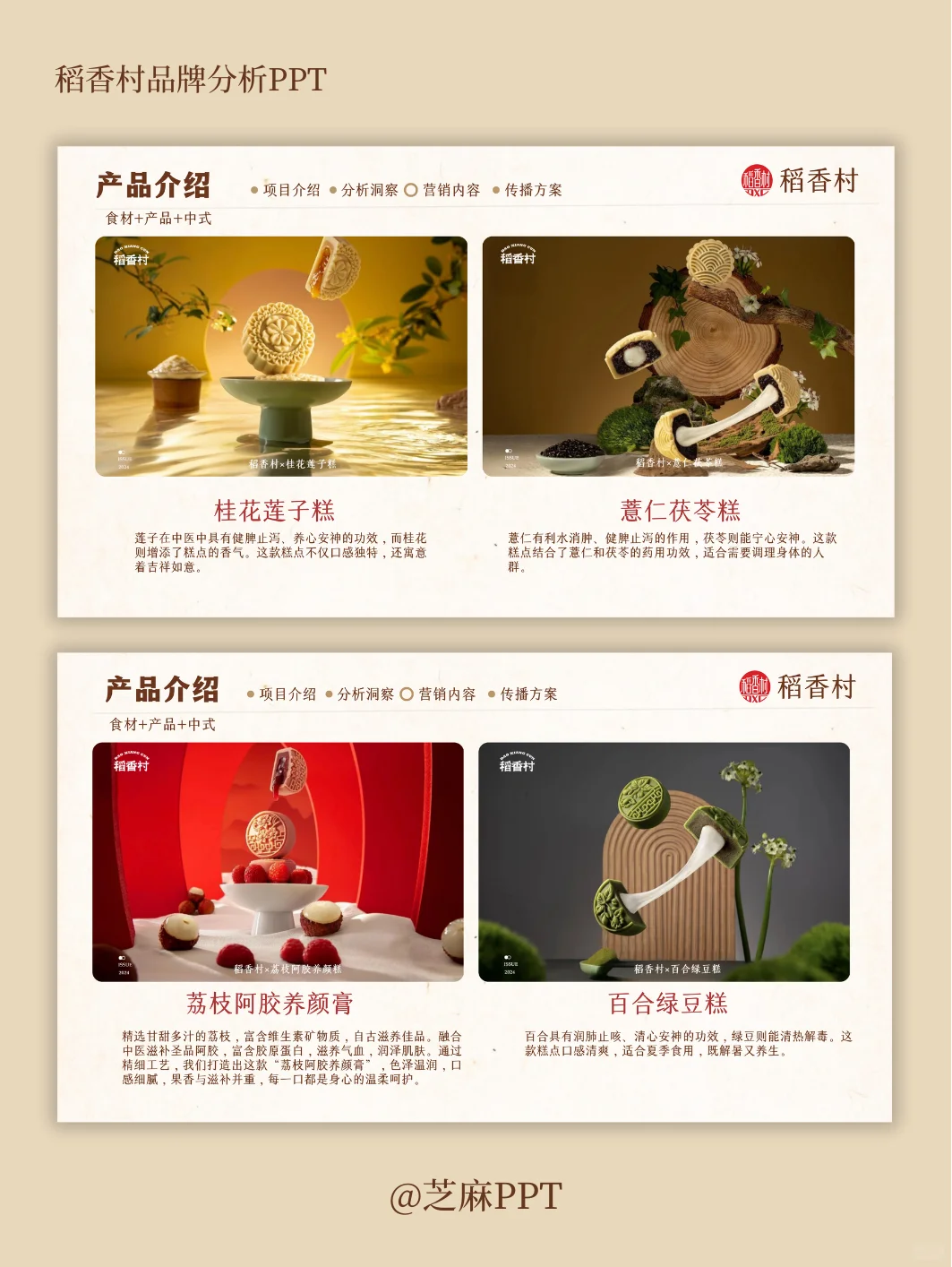 稻香村品牌案例分析PPT～