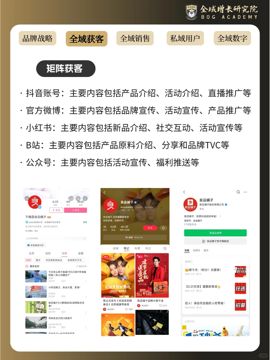 品牌案例 | 良品铺子的全域增长模式分析