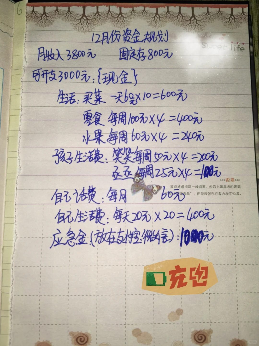 月入3800挑战带两娃过极简生活