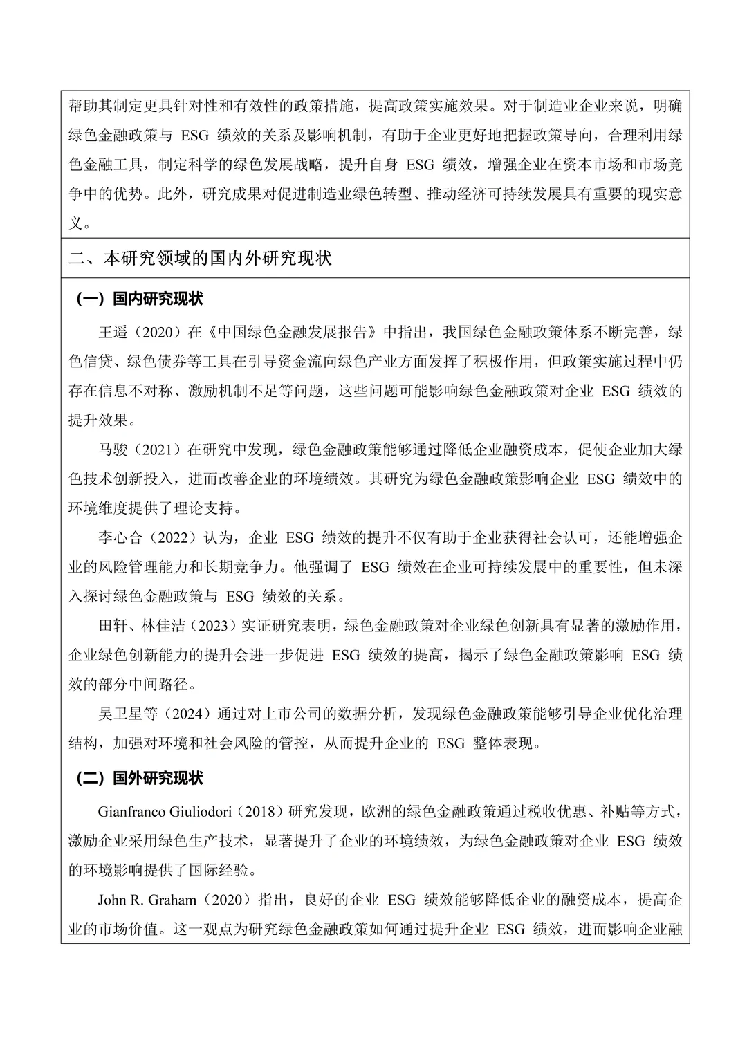 我的金融学开题报告一遍过了哈哈哈!!?