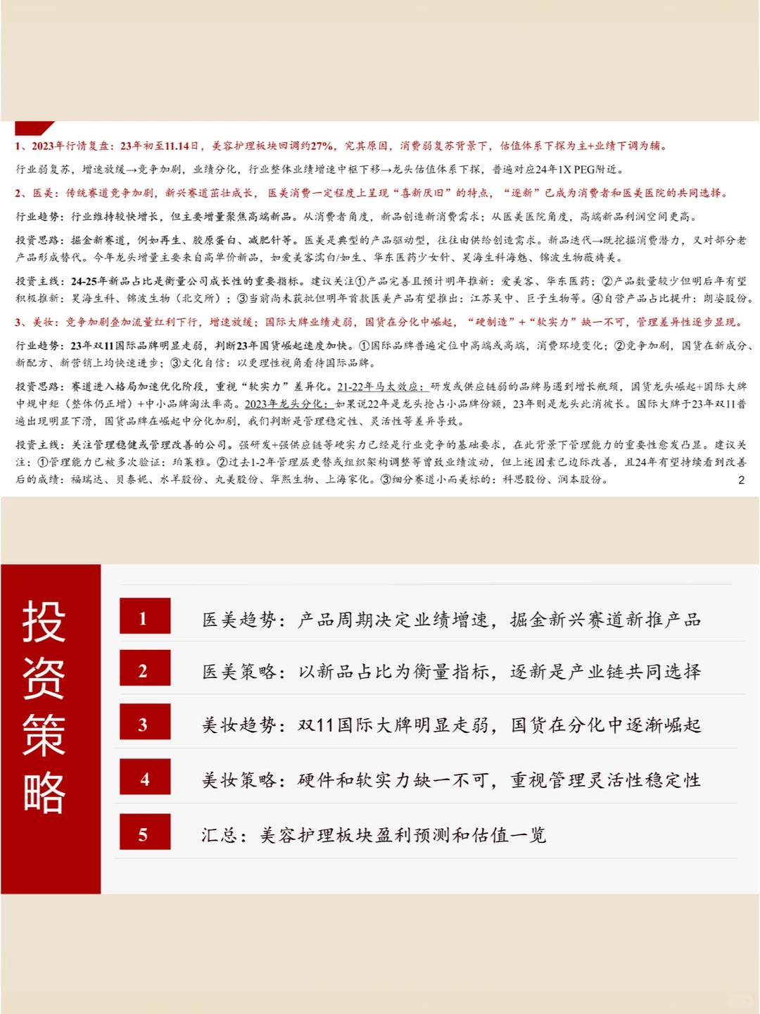 2024美容护理行业洞察、看医美+美妆如何了