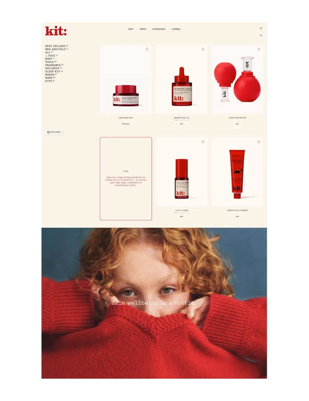 灵感分享｜美妆行业KIT品牌独立站解析