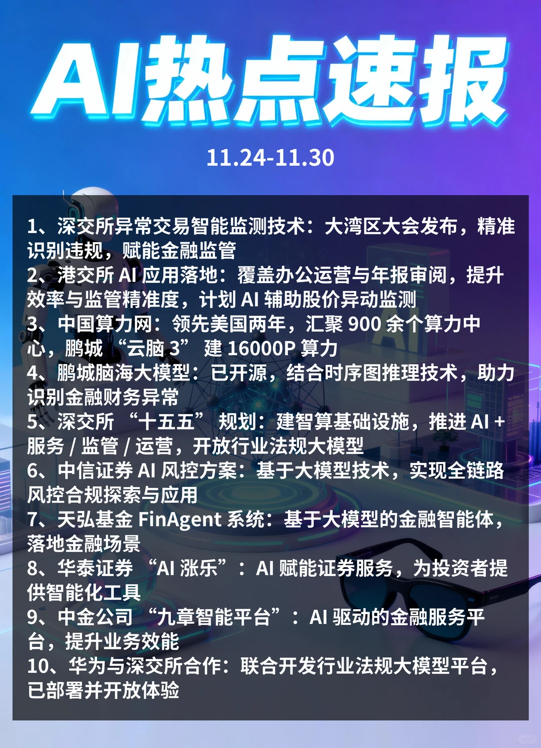 AI热点速报（11.24-11.30）