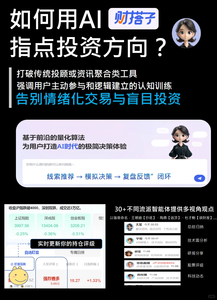 如何用AI为自己的投资组合出谋划策？
