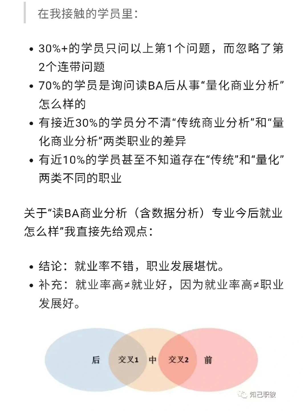 读商业/数据分析对多数人而言需要慎重