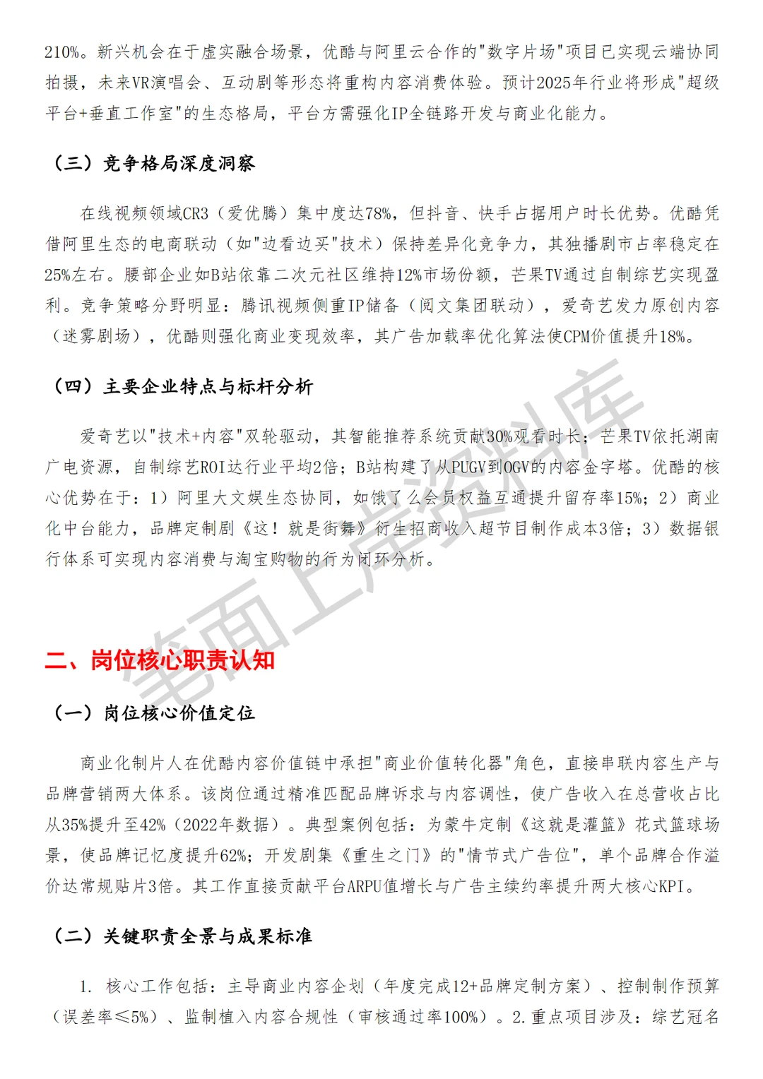 优酷泛文娱商业化制片人