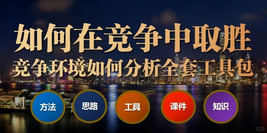 如何在竞争中取胜-竞争环境如何分析全套工