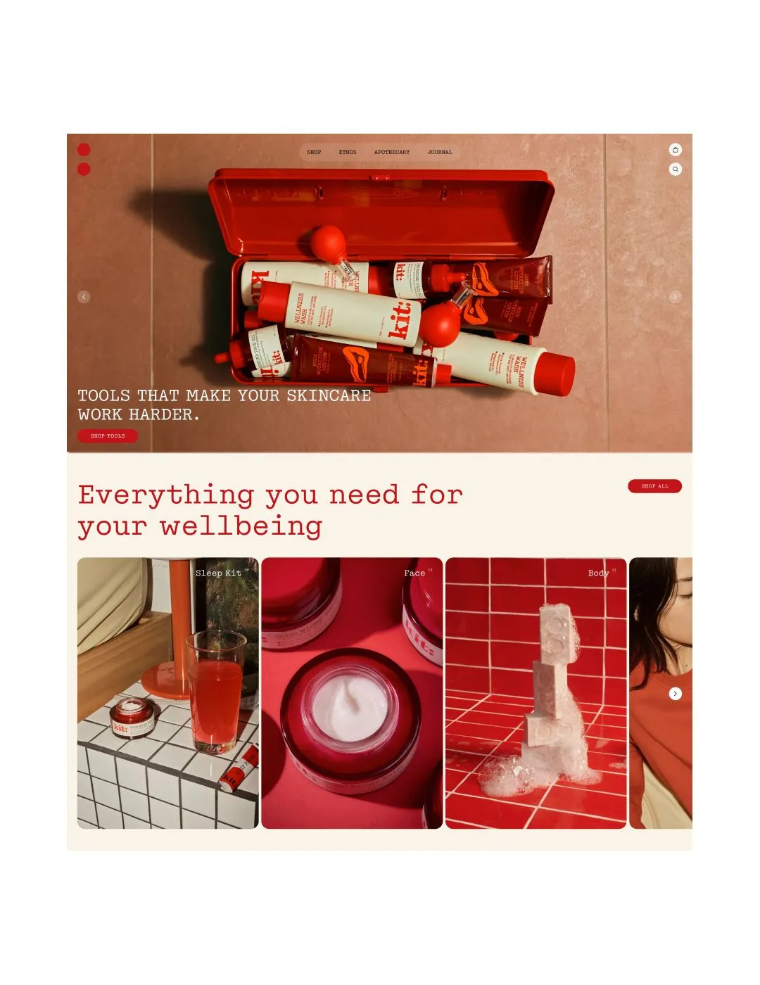 灵感分享｜美妆行业KIT品牌独立站解析