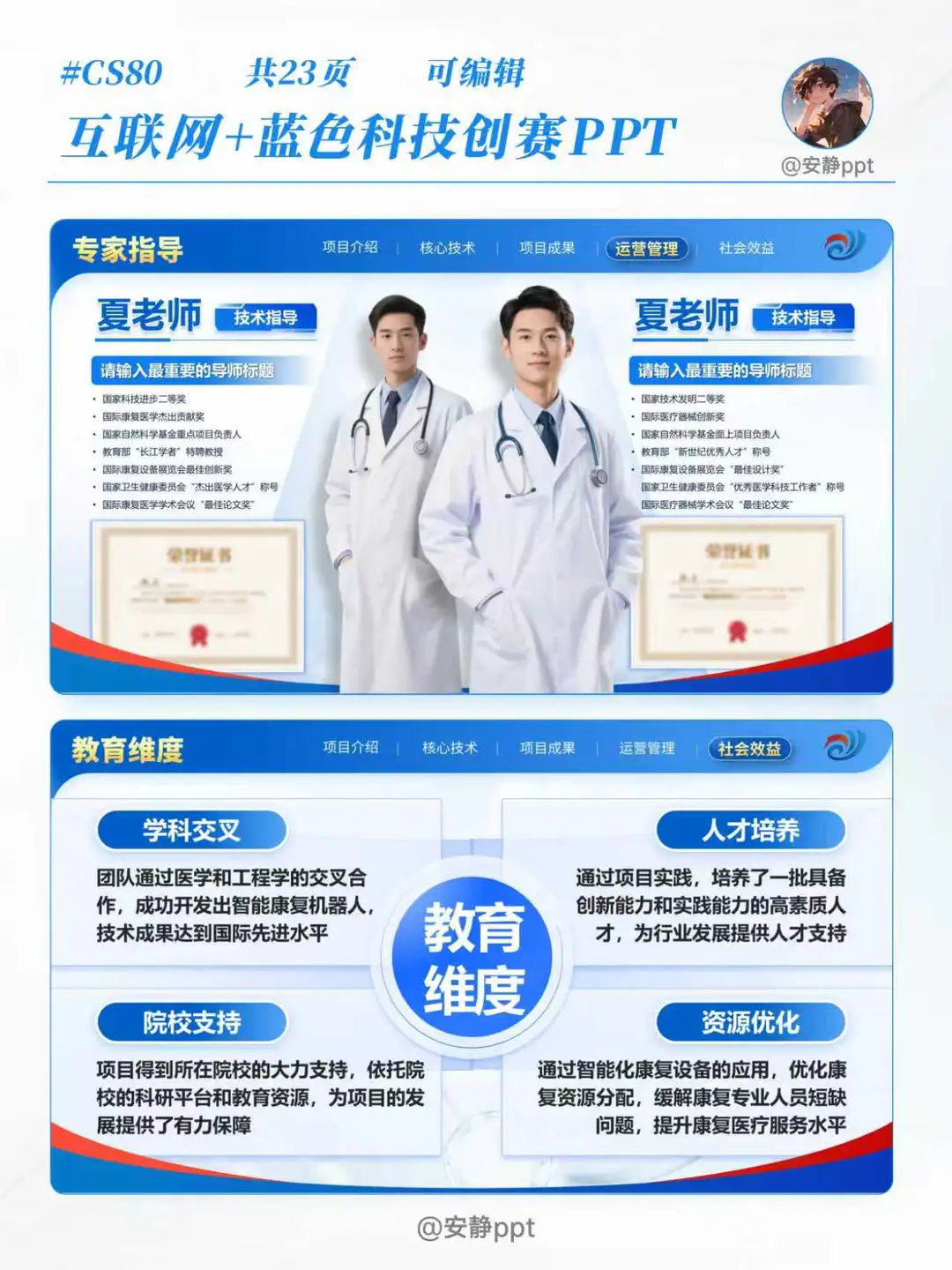 ?蓝金风ppt爱了?医创赛道申请出场